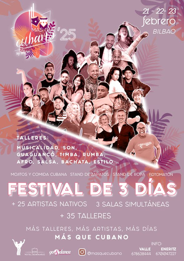 Más que Cubano Festival BILBAO 2025 (3ª Edición)