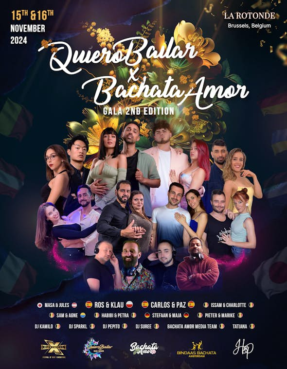 Quierobailar & Bachata Amor Bachata Gala Weekend - 2nd Edition