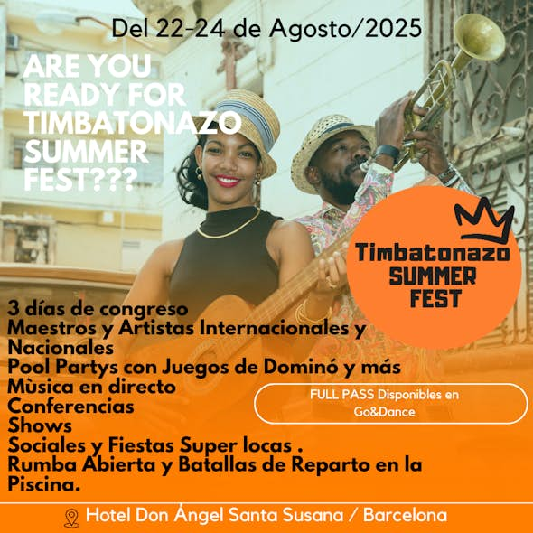 TIMBATONAZO SUMMER FESTIVAL 2025