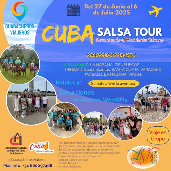 Cuba Salsa Tour - De Oriente a Occidente by Guaracheros Viajeros