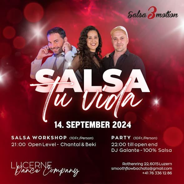 Salsa Tu Vida - Salsa Party Lucerne