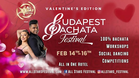 Budapest Bachata Festival 2025 - Valentine's edition