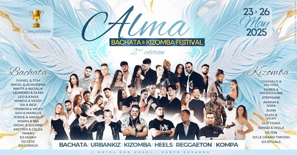 Alma Bachata & Kizomba Festival 2025 - 2nd edition