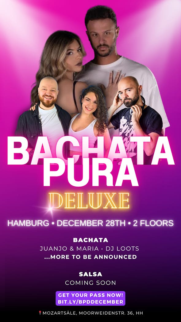 Bachata Pura Deluxe | 28th of December 2024 | Hamburg, Germany