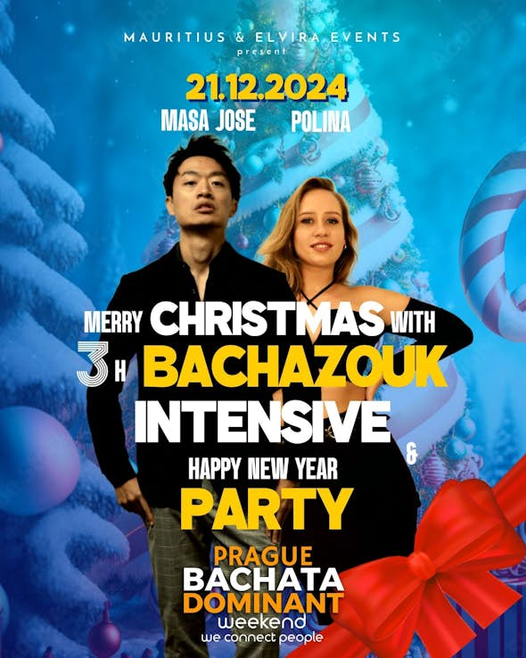 21.12. Xmas Prague Bachazouk intensive with Masa & Polina and Xmas party