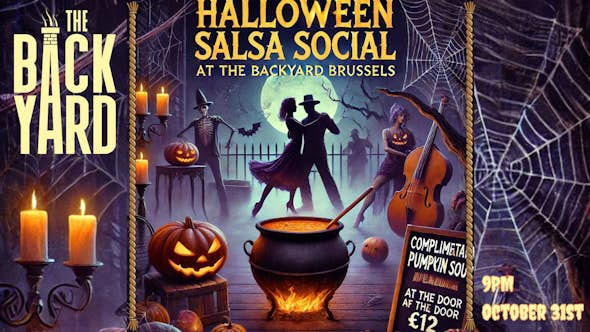 Halloween Costum Salsa Night @TheBackyardBrussels