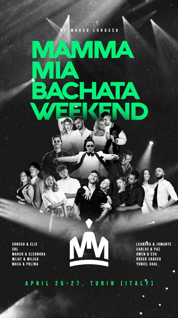 MAMMA MIA Bachata Weekend - Spring Ed 2025