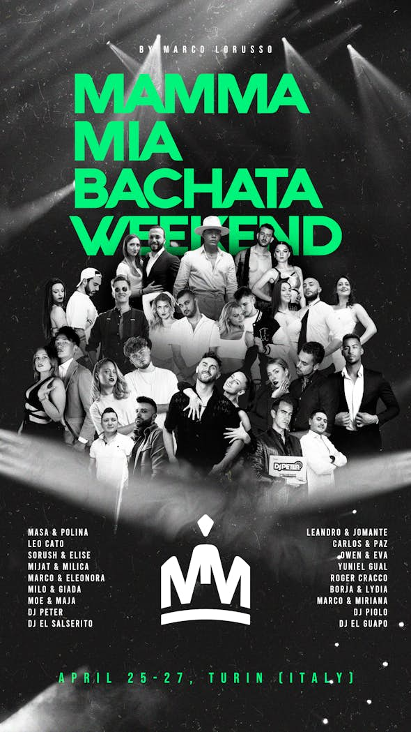 MAMMA MIA Bachata Weekend - Spring Ed 2025