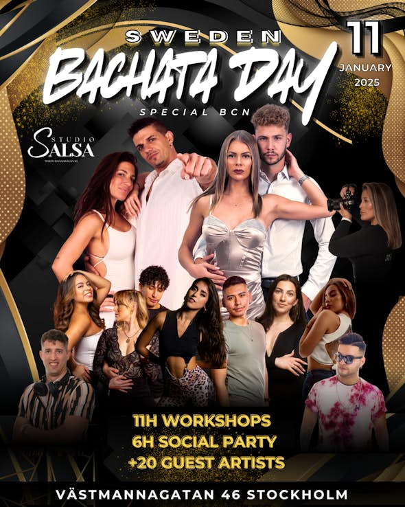 Bachata Day Special BCN from Stockholm