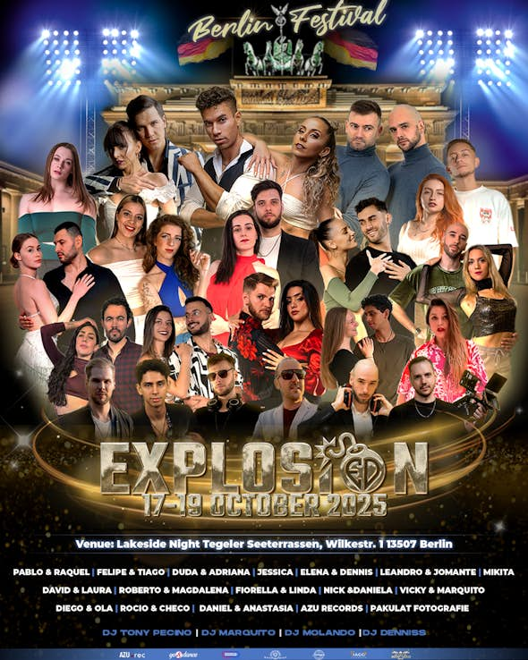 EXPLOSION Berlin Bachata Festival 2025 #3 Edition 