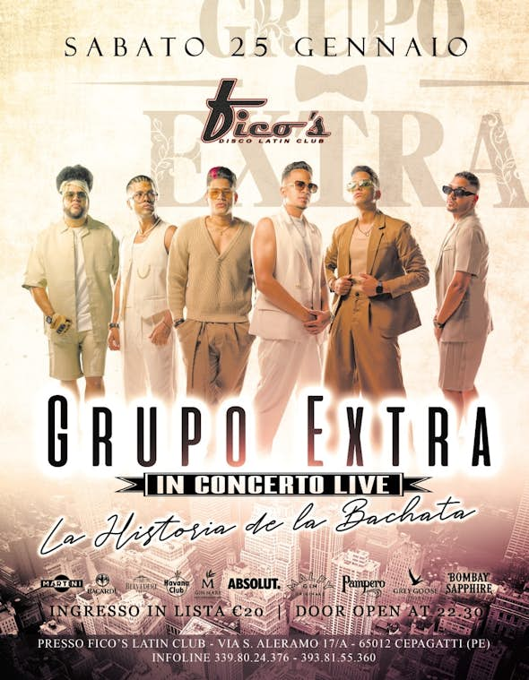 GRUPO EXTRA IN PESCARA ITALY