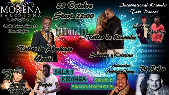 Mega Inauguration Party of La Morena in 2 Dancefloor