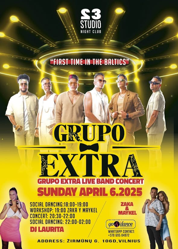 GRUPO EXTRA IN VILNIUS