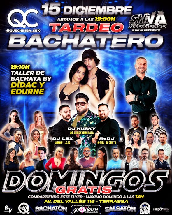 💥💥 TODOS LOS DOMINGOS TARDEO BACHATERO 💥💥