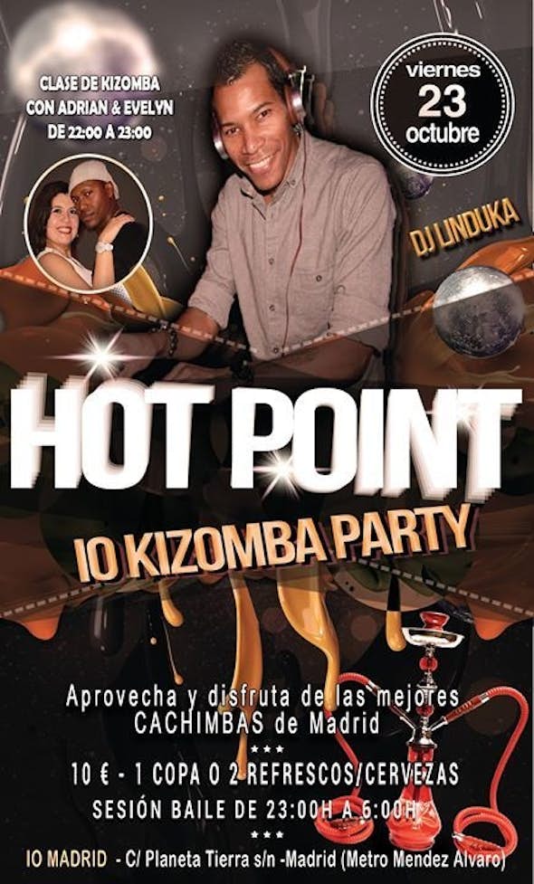 HOT POINT - IO KIZOMBA PARTY - VIERNES 23 DE OCTUBRE