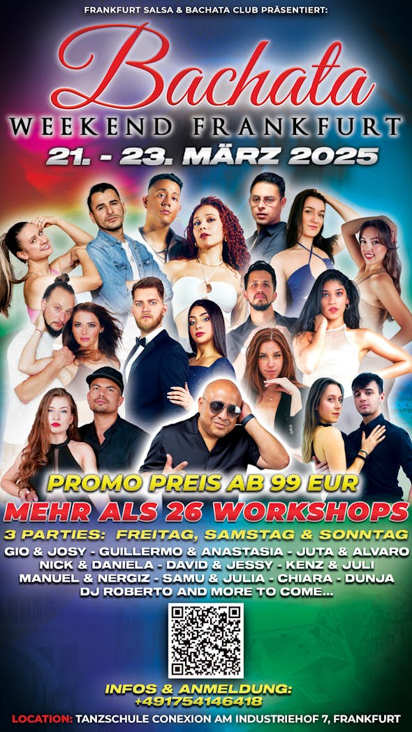 Bachata Weekend Frankfurt - March 2025