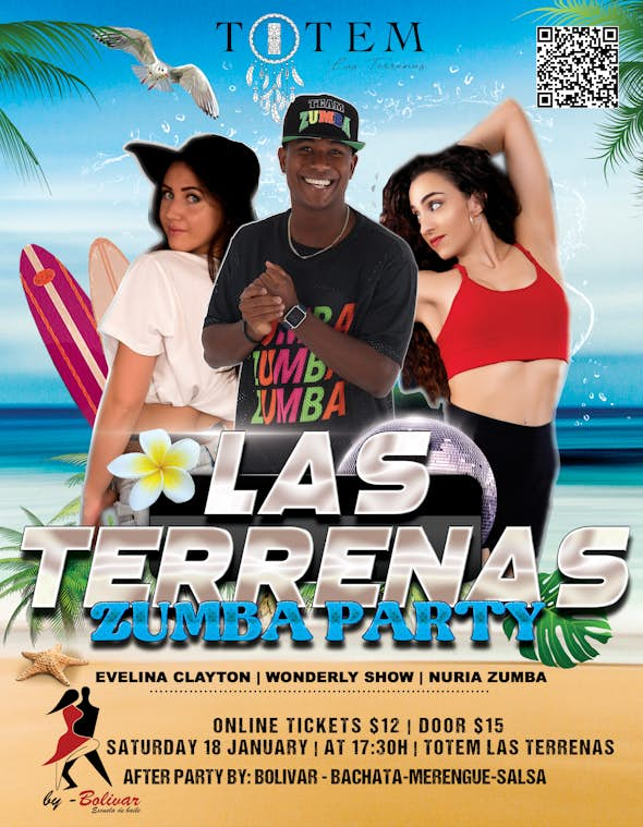 LAS TERRENAS ZUMBA PARTY (MASTERCLASS)