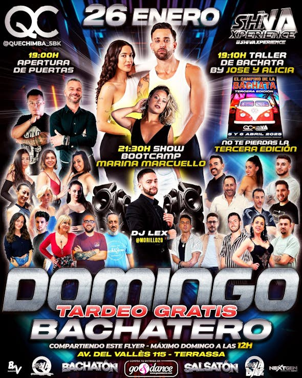 💥💥 TODOS LOS DOMINGOS TARDEO BACHATERO 💥💥