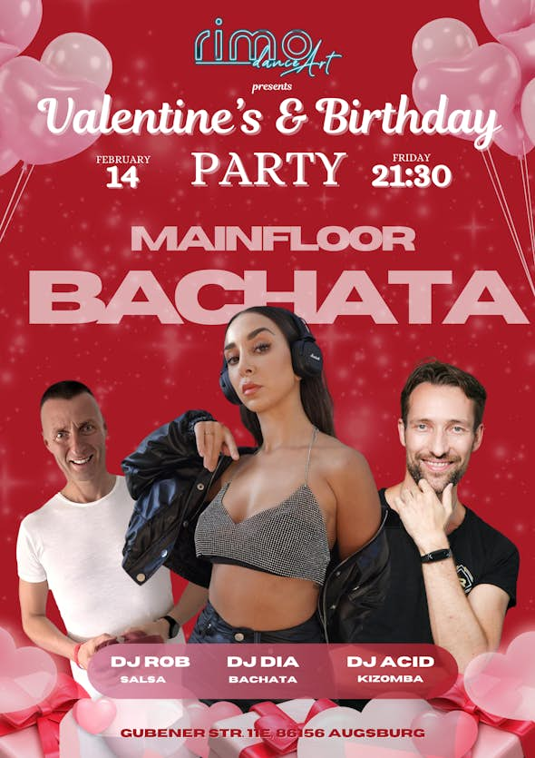 Valentine's Day and Birthday Party