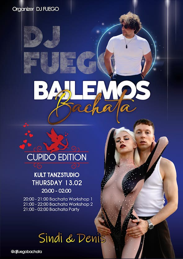 Bailemos Bachata ❤️ 'Cupido Edition' ❤️