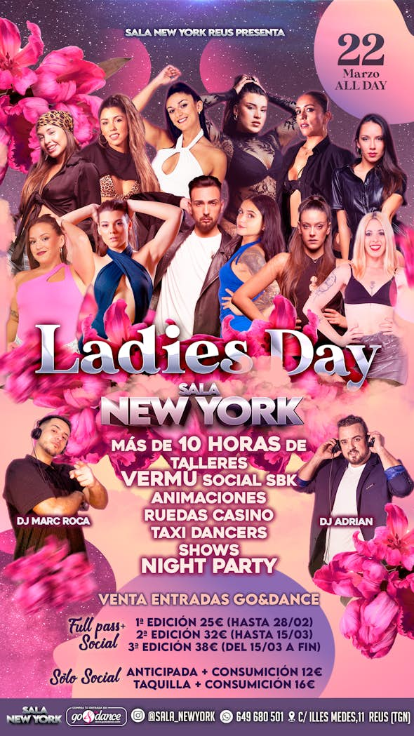 LADIES DAY SALA NEW YORK REUS