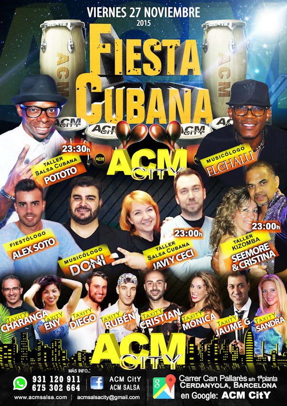 Viernes 27: FIESTA CUBANA!!!
