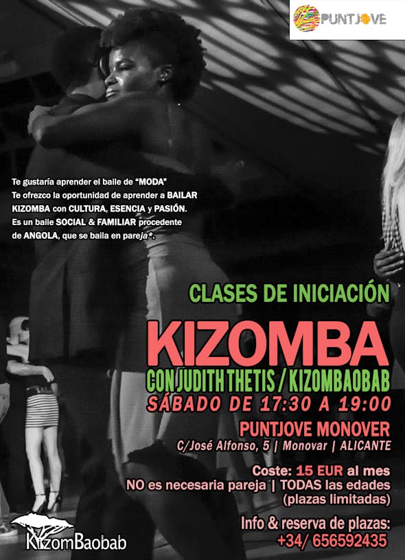 Clases de Kizomba - Iniciación | MONOVAR
