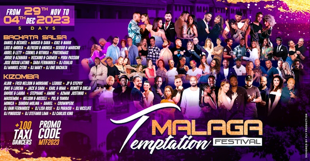 Málaga Temptation Festival 2023 (Golden edition) - go&dance